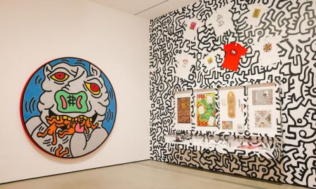 Paintings by Keith Haring - Haring's recent exhibition at the Broad in Los Angeles featured items from the Pop Shop.